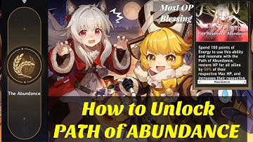 How to unlock Path of Abundance [Beginner