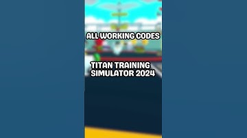 *NEW* ALL WORKING CODES FOR TITAN TRAINING SIMULATOR IN 2024! ROBLOX TITAN TRAINING SIMULATOR CODES!