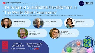 The Future of Sustainable Development in “The World After Coronavirus”