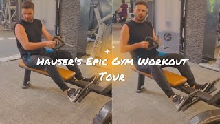 Hauser's Epic Gym Workout Tour: Get Fit and Explore Europe!😍💪