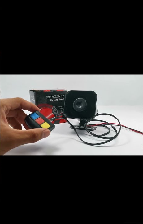 Klason/ toa polisi/ patwal/ serine 3 suara-klakson motor -mobil oroginal