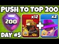 Push to Top 200 Day #5 | Super Hogs are OP