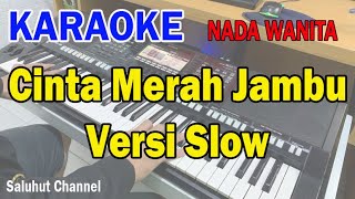 Download lagu CINTA MERAH JAMBU ll KARAOKE SLOW ROCK ll LAVENIA ... mp3