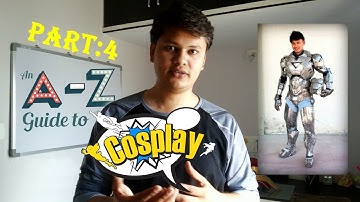 A to Z Guide to COSPLAY Tutorial Part 4 (exp: Making Iron man Helmet)