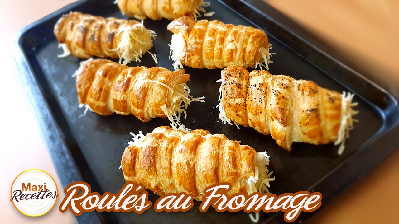 Roulés au Fromage (Manchons) Recette facile