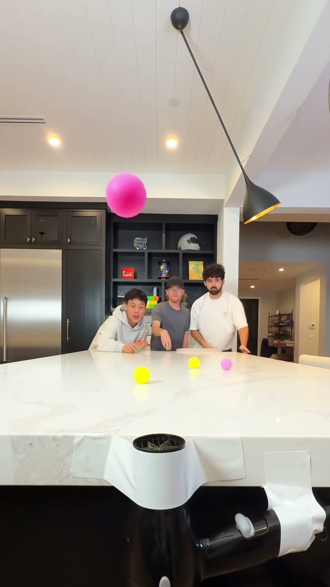 Knock The Ping Pong Ball Out Challenge!