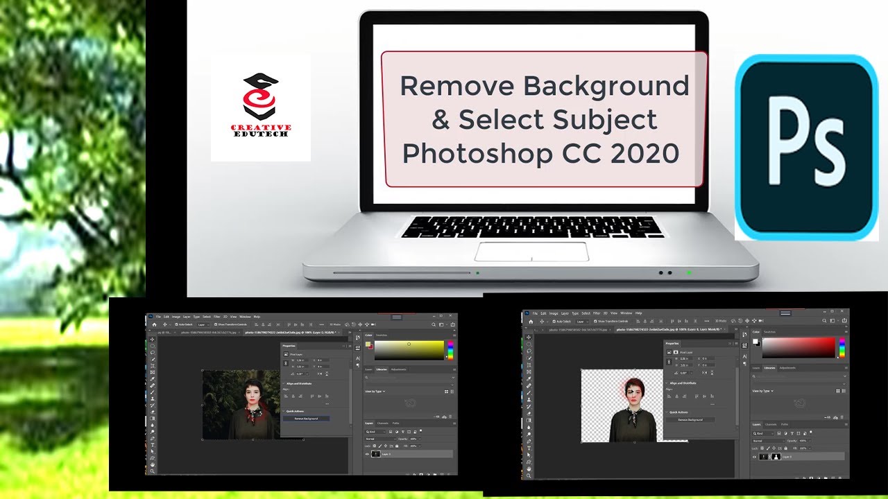 Remove Background Photoshop CC 2020 YouTube Remove Background Photoshop CC 2020 YouTube