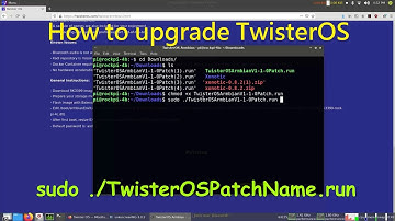 How to upgrade TwisterOS on Raspberry Pi 4 or RK3399