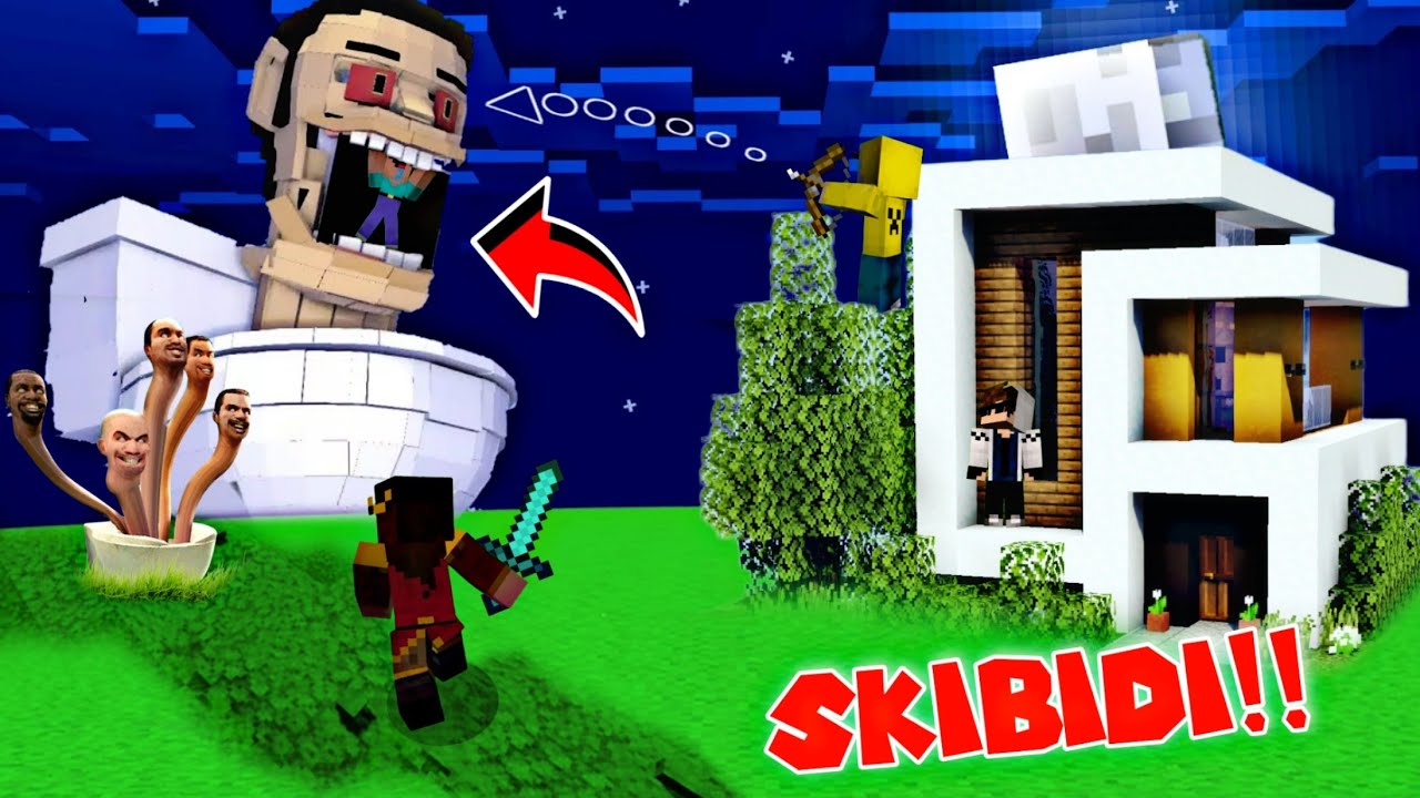 SKIBIDI TOILET In My WORLD!!