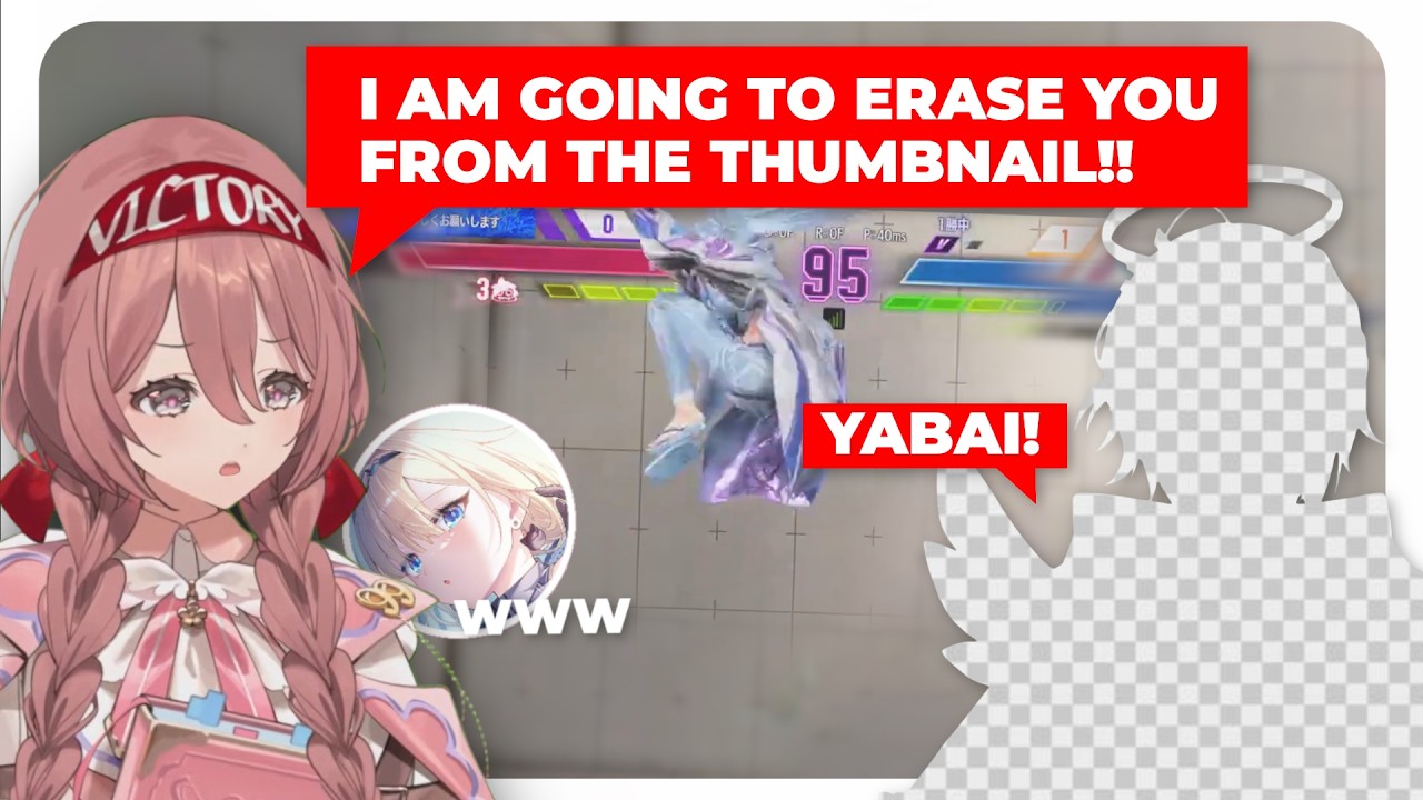 Moka-san Getting Tilted Fighting Against Reid Kimo Move【Vtuber/Vspo!/Street Fighter 6/ENSub】