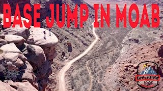 BASE Jump in Moab