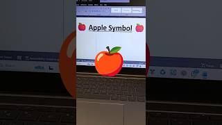 🍎 Apple symbol in ms word | Ms word tricks | computer shortcut keys | laptop tips | #apple #msword