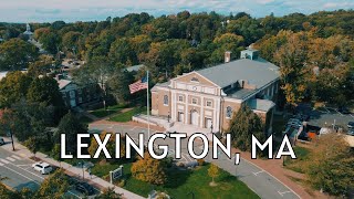 Lexington, MA – 4K Drone Flyover