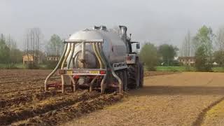 Fendt 930 vario tms e Bossini B260 6 ancore interramento digestato