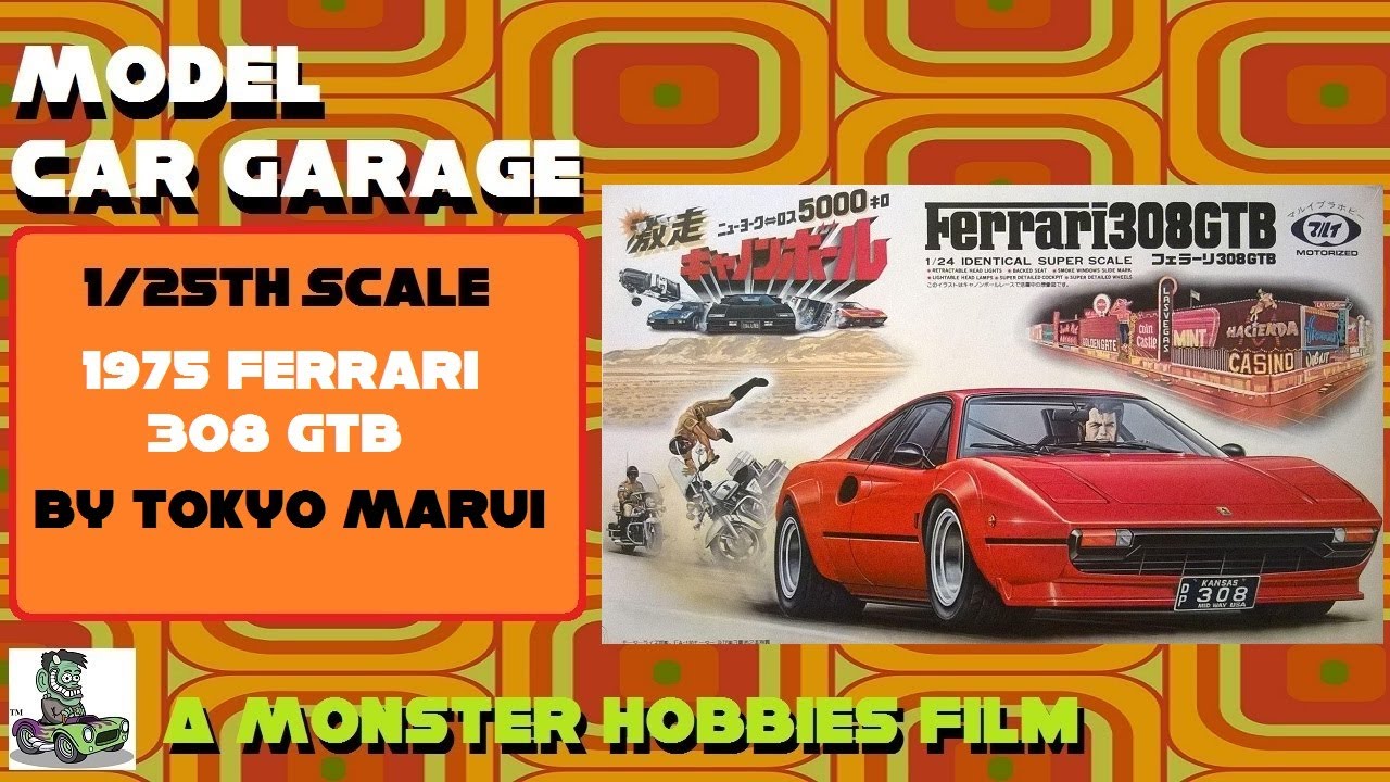 Model Car Garage - The 1975 Ferrari 308 GTB by Tokyo Marui - A