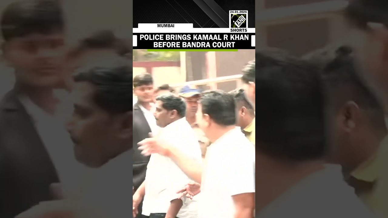 Oshiwara police brings actor-producer Kamaal R Khan before Bandra court in Mumbai