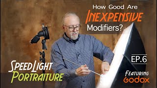 SPEEDLIGHT PORTRAITS! A super easy, and inexpensive MAIN LIGHT! But, how good are these modifiers? screenshot 2