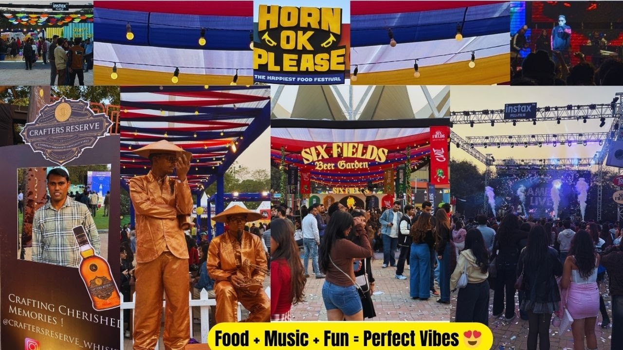 Horn Ok Please Food Festival | Happiest Food Festival- Horn OK Please at JLN Stadium, Gate no. 14