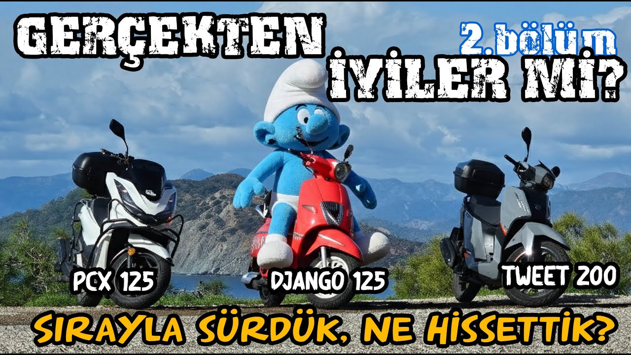 Peugeot Django 125 ve Hissettirdikleri // Gerçekten İyi Mi?
