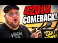 420LB MAN vs WORKOUT DAY 😳💪 Can I Survive This Comeback?