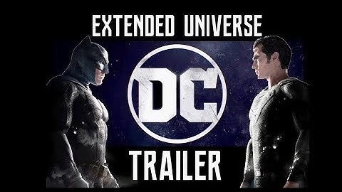 DCEU Trailer  (Extended Universe)⎜UPDATE⎜
