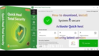 How to download, install & activate Quick heal security latest version screenshot 2