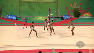 Bulgaria (BUL) - 2022 Rhythmic Worlds, Sofia (BUL) - Qualifications 3 Ribbons + 2 Balls