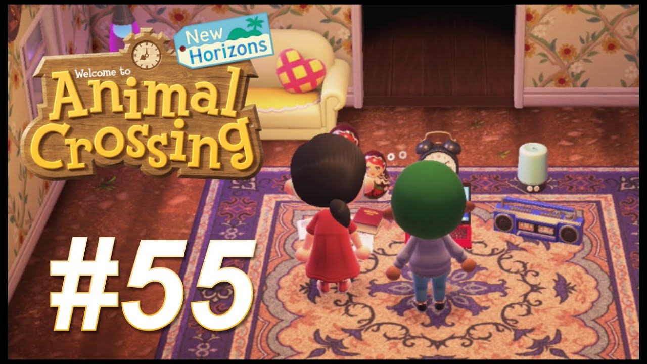 Large Rug Animal Crossing New Horizons Game Play 55 YouTube