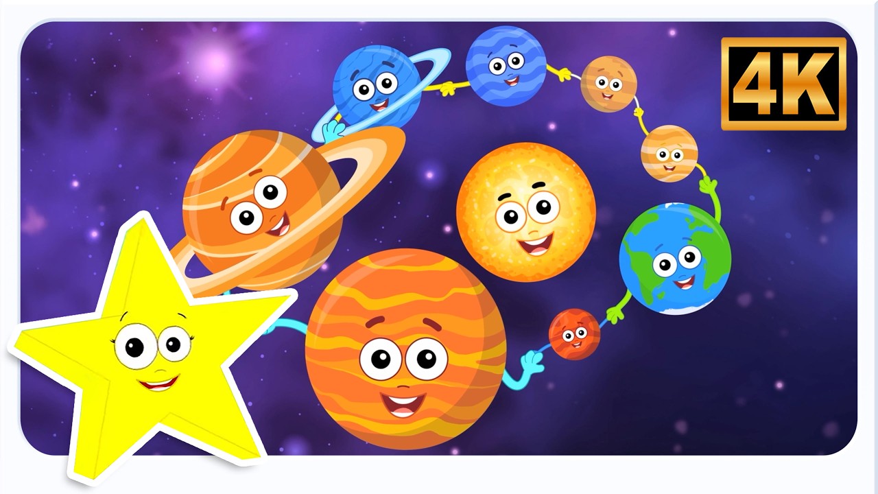 Planets Song - Preschool Learning Videos & Kids Songs by Mr Shape