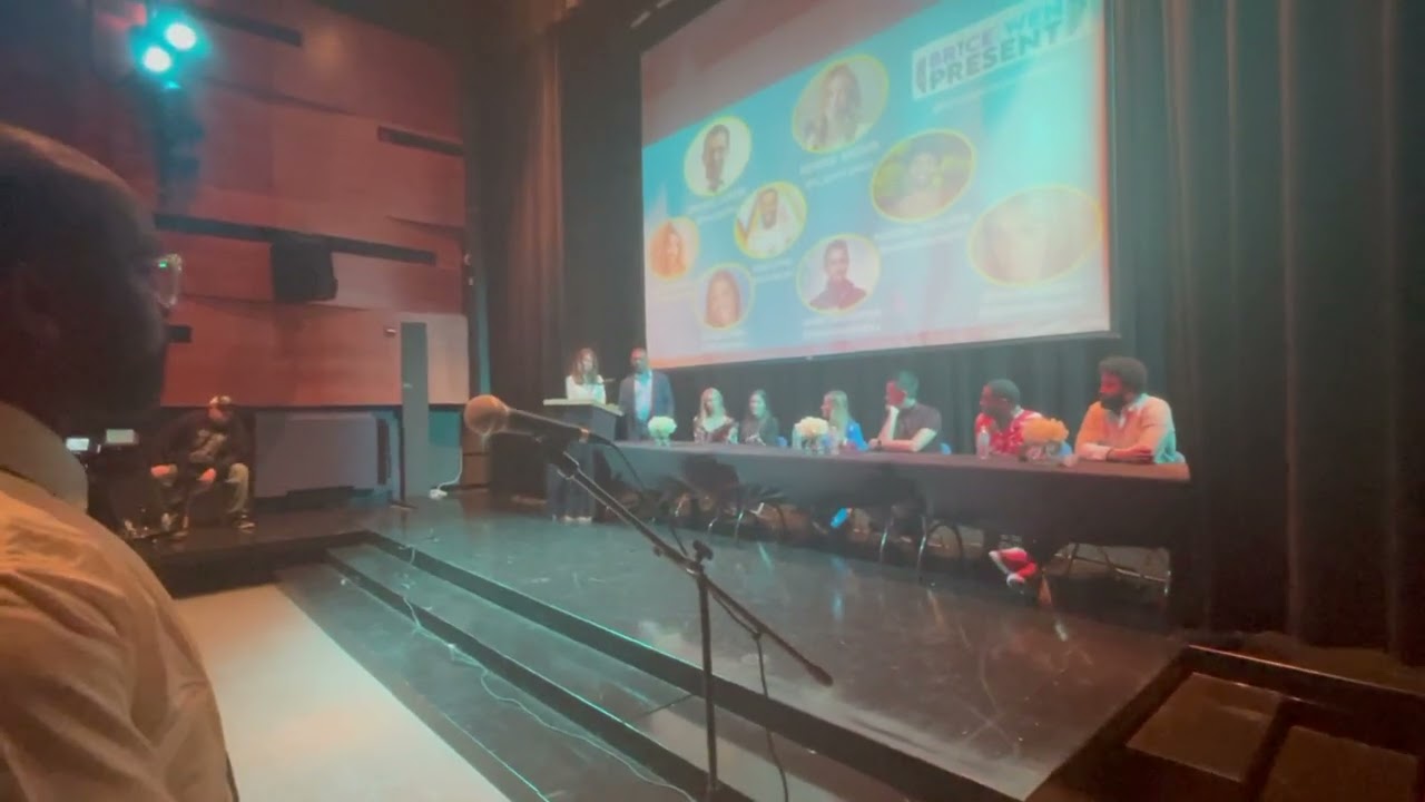 My question that I asked Amazing Race S.29 winner Brooke Camhi at "Reality TV and Mental Health"