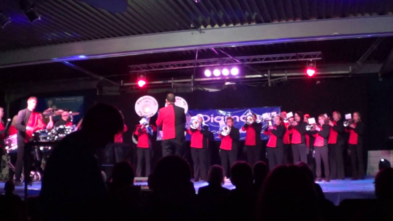 Fanfarenzug Thönse beim Indoor Musik Festival Blue Diamonds Drum