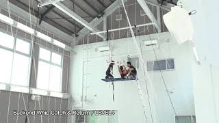 15 Level 4 Backend Whip Catch & Return　：　Fly'n Fit　trapeze studio　空中ブランコ
