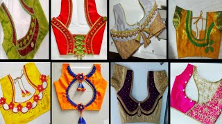 New Model Blouse back neck design/Blouse design 2022/back neck design images screenshot 3