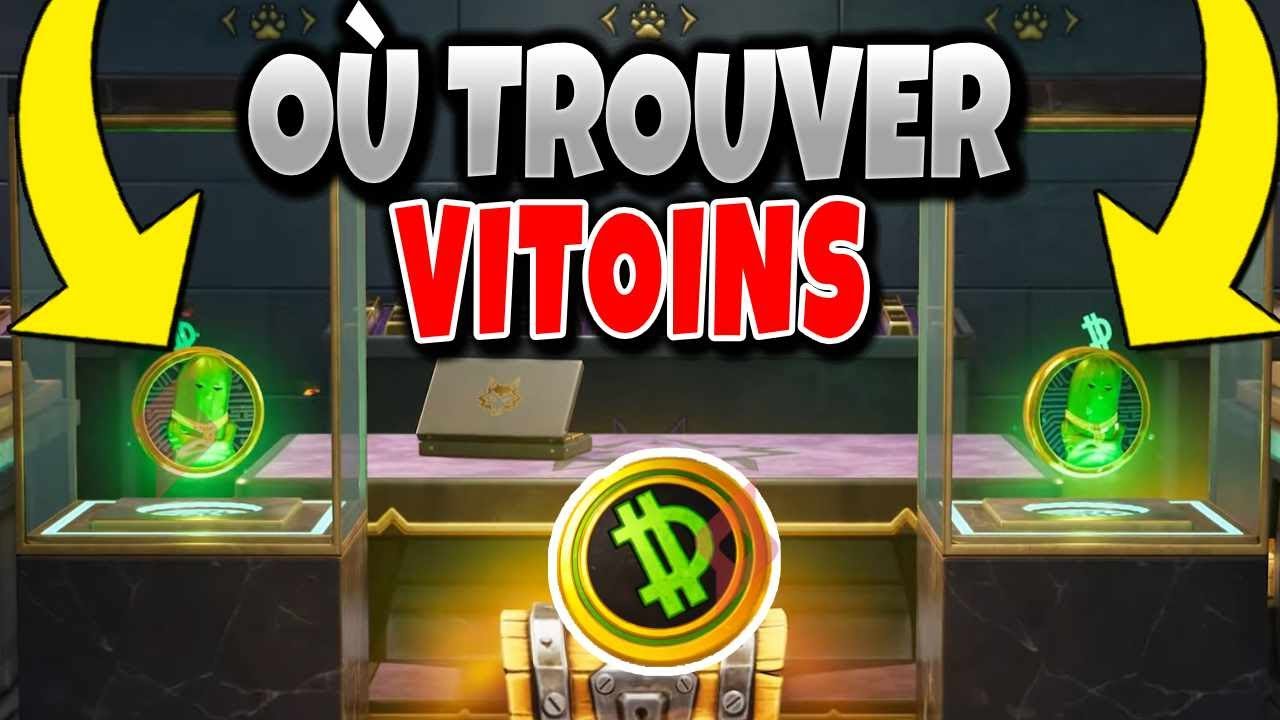 Où Trouver les VITOCOINS sur Fortnite Saison 2 Chapitre 6 (Emplacements  Vitocoins)