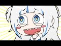 Gura - RATATA♪RATATA♪YEAAAAAH!!!【Hololive Animation|Eng sub】