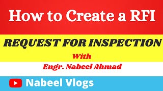 How to Create an RFI | Request for Inspection | Construction Software | Documentation | Inspection screenshot 3