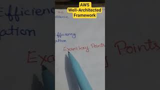 AWS Well-Architected Framework & Tool Aws cloud practioner exam note #awsccp #awstraining #architect