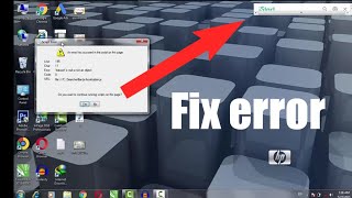How To Remove Istart Search Bar Script Error On Windowsscrip Error Fix