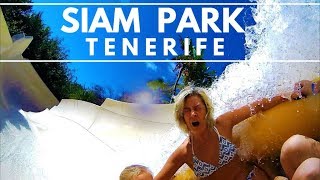 Siam Park - All Rides & Attractions in 7 minutes. Onride POV - Costa Adeje, Tenerife, Spain
