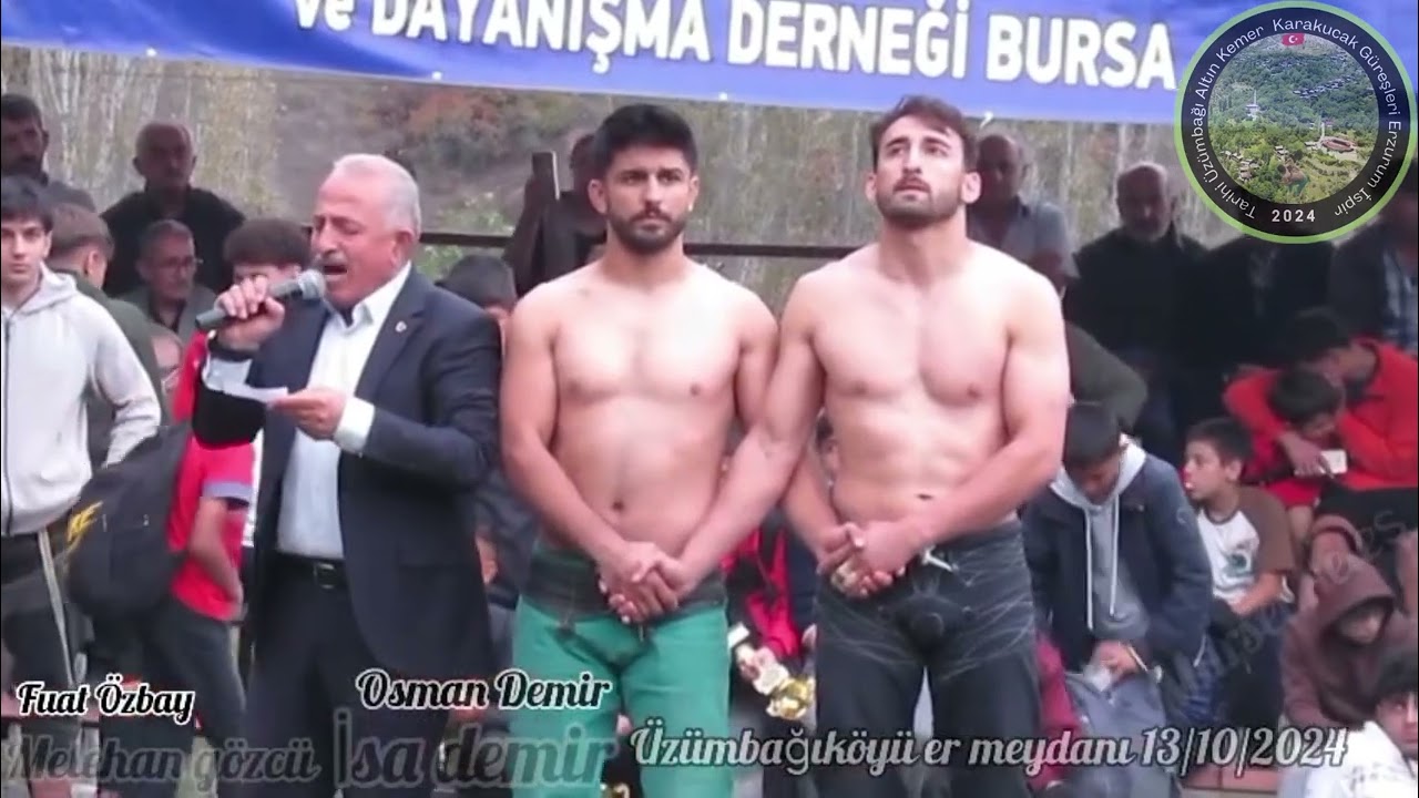 Üzümbağı köyü Karakucak güreş leri i