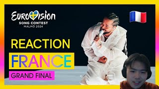 BEAUTIFUL Slimane - Mon Amour | France 🇫🇷 | Grand Final | Eurovision 2024 | CANADIAN REACTION
