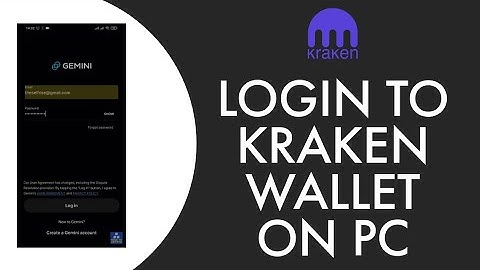 How To Login To Kraken Wallet On Pc / Desktop (Quick & Easy) | Kraken Wallet Account Sign In (2022)