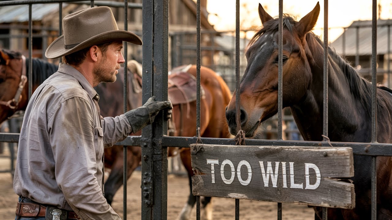 Cowboy Bought A Horse Labeled ‘Too Wild’ For Any Man — Not Knowing It Was Born To Ride Beside Him