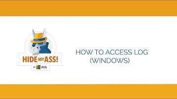 How to access logs manually on Windows | Hide My Ass!