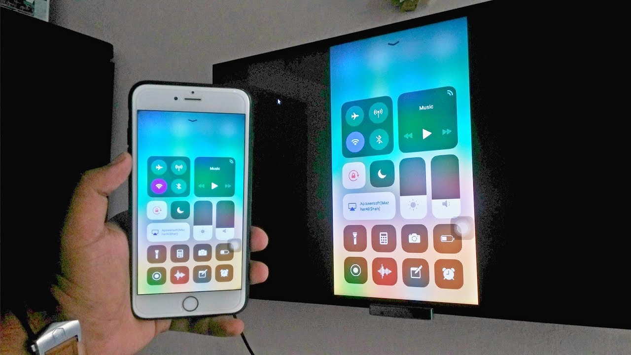 Screen Mirroring with iPhone 11(Wirelessly No Apple TV Required) HD -