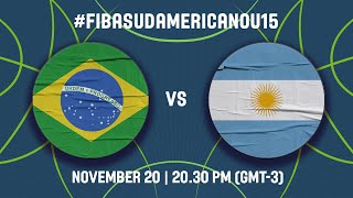 FINAL: Brazil v Argentina | Full Basketball Game