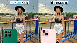 Honor X8b 5G Vs iPhone 15 Camera Test Comparison