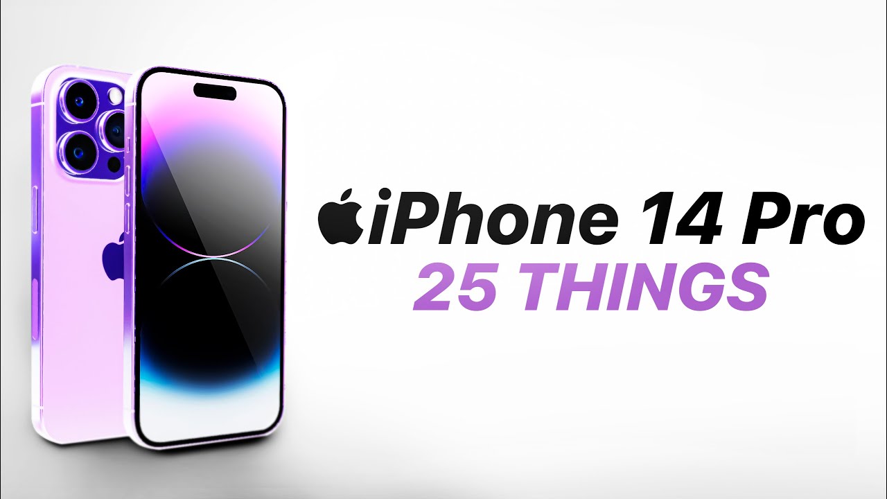 iPhone 14 & 14 Pro – 25 Things You DIDN'T Know!