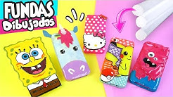 FUNDAS DIBUJADAS! de SILICÓN CALIENTE✔ ★Así o más fácil★ DIY