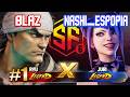 🔥 SF6 — Ryu (BLAZ vs Nashi_espopia) Juri🔥YOU PROBABLY MISSED THIS!